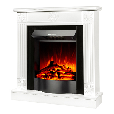 Șemineu electric Donald & Corsica, Art Flame, 865x820x250 mm, 1500W, 2 trepte de încălzire, 5 niveluri ale intensității flăcărilor, Buton alimentare