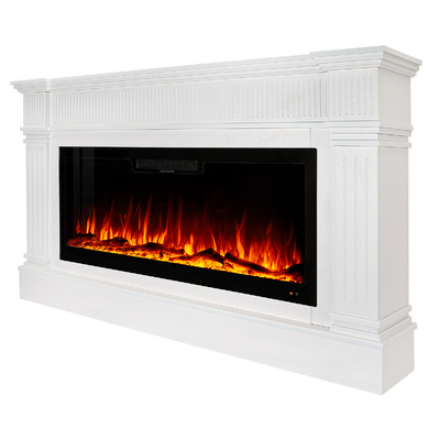 Șemineu electric Blaze maxi & Vegas 50, Art Flame, 1000x1800x300 mm, 1500W, 10 culori ale flăcărilor, Termostat, Bușteni și cristale