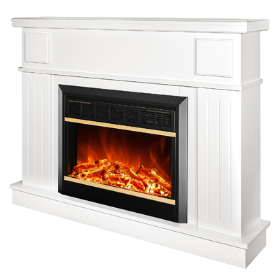 Șemineu electric Olimpia & Mars, Art Flame, 950x1200x300 mm, 1500W, 2 trepte de încălzire, 5 niveluri ale intensității flăcărilor, Timer