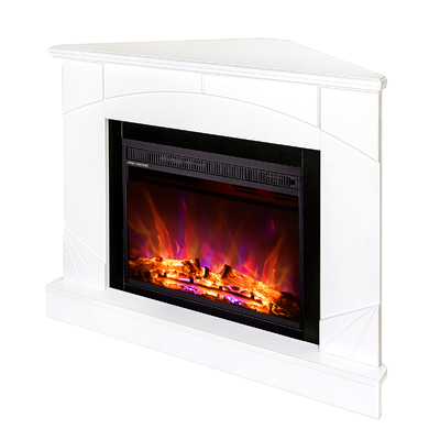 Șemineu electric Madeira colț & Lorance color, Art Flame, 850x1060x530 mm, 1500W, 3 culori ale flăcărilor, 2 trepte de încălzire, 5 niveluri ale intensității flăcărlor, Timer