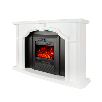 Șemineu electric Sherlock & Cristina, Art Flame, 850x1300x330 mm, 2000W, 2 trepte de încălzire, 5 niveluri ale intensității flăcărilor, Timer