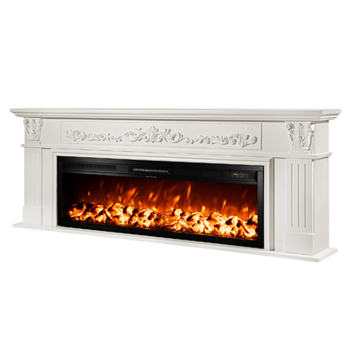 Șemineu electric Bella & Tanzania,  700x1900x270 mm, 1500W, 2 trepte de încălzire, 5 niveluri ale intensității flăcărilor, Timer