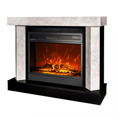 Electric fireplace Palermo & Mirabella, Art Flame, 900x1150x350 mm, 1950W, Crackling sounds, 5 flame brightness levels, Timer
