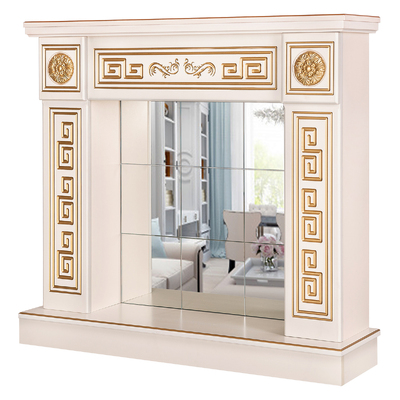 Șemineu decorativ Versailles gold plus, Art Flame, 1020x1100x300 mm