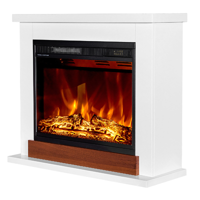 Șemineu electric Sting & Lorance color, Art Flame, 700x800x300 mm, 1500W, 3 culori ale flăcărilor, 2 trepte de încălzire, 5 niveluri ale intensității flăcărilor