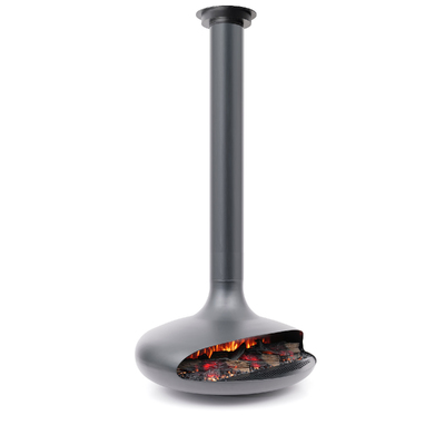 Hanging electric fireplace Gravity, 2504x800x799 mm, Art Flame, 1500 W, Wood crackling effect, Thermostat, Wi-Fi, Bluetooth