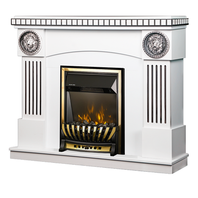 Electric fireplace Prometeu & Meridian, Art Flame, 1050x1200x330 mm, 2000W, Thermostat, 5 flame brightness levels, Timer