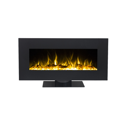 Kansas Freestanding Electric Fireplace, Art Flame, 508x1067x120 mm, 1500W, 2 heating levels, 5 flame intensity levels, Remote control