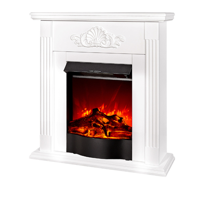 Electric fireplace Sorina & Corsica, Art Flame, 900x900x270 mm, 1500W, 2 heating levels, 5 flame brightness levels, Power button