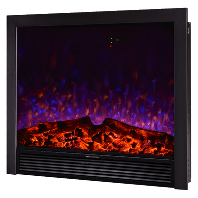 Șemineu electric incorporabil Maximus, 847x990x210 mm, 1500W, 3 culori ale flăcărilor, 5 niveluri ale intensității flăcărilor, Timer