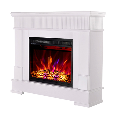 Șemineu electric Ideal & Lorance color, 882x1045x275 mm, 1500W, 3 culori ale flăcărilor, 2 trepte de încălzire, 5 niveluri ale intensității flacarilor
