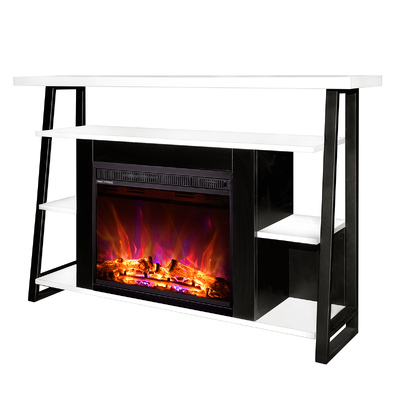 Șemineu electric Chivas & Lorance color, Art Flame, 880x1400x320 mm, 1500W, 3 culori ale flăcărilor, 2 trepte de încălzire, 5 niveluri ale intensității flăcărilor