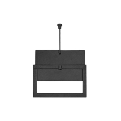 Clapetă pentru coș de fum Z108, 210×350 mm, fontă, rezistență 700–950 ℃, mecanism glisant