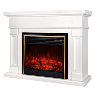 Șemineu electric Riga & Richi, Art Flame, 1020x1360x330 mm, 1950 W, Efect trosnet de lemne, 5 niveluri ale intensității flăcărilor, Timer