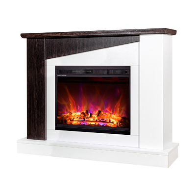 Electric fireplace Gaspar & Lorance, Art Flame, 900x1150x270 mm, 1500W, 3 flame colors, 2 heating levels, 5 flame brightness levels