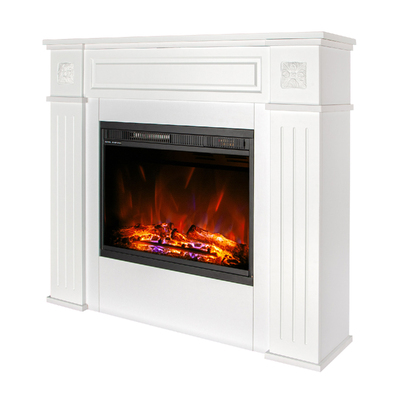 Șemineu electric Frame & Lorance color, Art Flame, 960x1050x270 mm, 1500W, 3 culori ale flăcărilor, 2 trepte de încălzire, 5 niveluri ale intensității flăcărilor