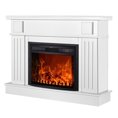 Șemineu electric Marina maxi & Zakynthos, Art Flame, 900x1165x300 mm, 1500W, 2 trepte de încălzire, 5 niveluri ale intensității flăcărilor, Timer