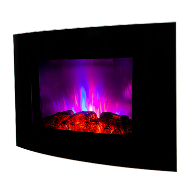 Carlos wall mounted electric fireplace, Art Flame, 560x885x135 mm, 2000W, 7 flame colors, Thermostat, 5 flame brightness levels