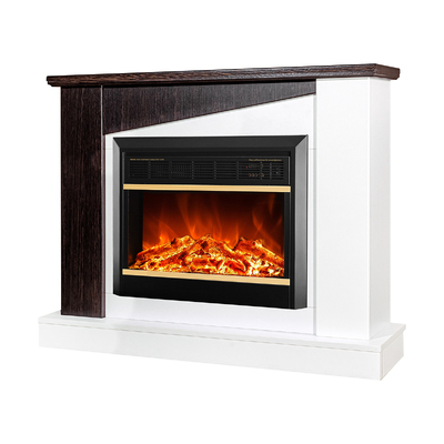 Electric fireplace Gaspar & Mars, Art Flame, 900x1150x270 mm, 1500W, 2 heating levels, 5 flame brightness levels, Timer