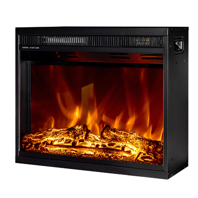 Șemineu electric incorporabil Lorance color, Art Flame, 470x585x180 mm, 1500W, 3 culori ale flăcărilor, 2 trepte de încălzire, 5 niveluri ale intensității flăcărilor