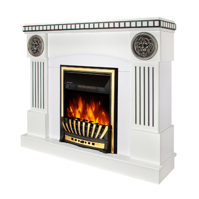Electric fireplace Prometeu & Meridian, Art Flame, 1050x1200x330 mm, 2000W, Thermostat, 5 flame brightness levels, Timer