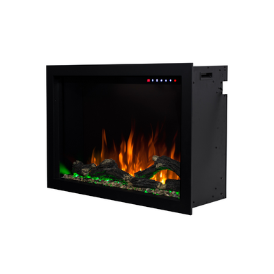 Șemineu electric incorporabil Nepal 29, Art Flame, 510x800x305 mm, 1500W, 3 culori ale flăcărilor, 3 trepte ale vitezei flăcărilor, Timer