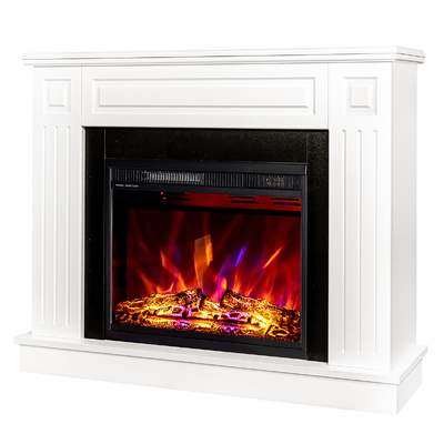 Șemineu electric Tiffany & Lorance color, 850x1100x270 mm, 1500W, 3 culori ale flăcărilor, 2 trepte de încălzire, 5 niveluri ale intensității flăcărilor