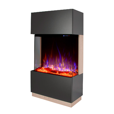 Electric fireplace James & Gilbert, Art Flame, 1400x750x370 mm, 1500W, over 100 color combinations, Thermostat, Logs, crystals and pebbles