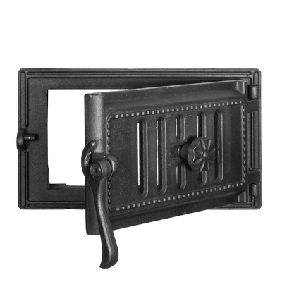 Ușă cenușar pentru sobă  B 102, 310*190 mm, Fontă,  Rezistență 700-950℃, Deschidere rotativă