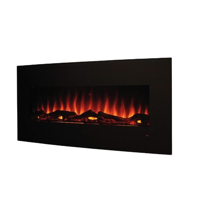 Archy wall mounted electric fireplace, Art Flame, 550x1222x157 mm, 1500W, 3 flame colors, Thermostat, 5 flame brightness levels