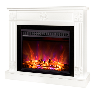 Șemineu electric Bonita & Lorance color, 820x950x270 mm,1500W,3 culori ale flăcărilor,2 trepte de încălzire,5 niveluri ale intensității