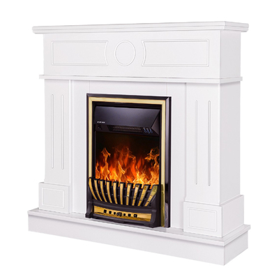 Șemineu electric Ambasador & Meridian, Art Flame, 1000x1048x300 mm, 2000W, Termostat, 5 niveluri ale intensității flăcărilor, Timer