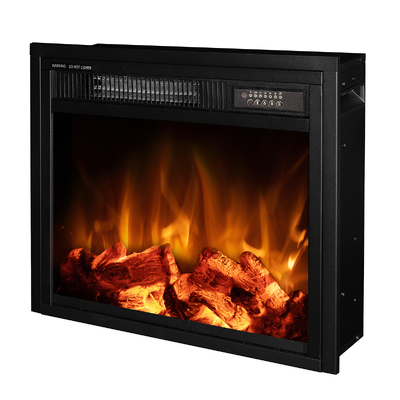 Șemineu electric incorporabil Dionis, Art Flame, 429.7x486.5x153.5 mm, 1500W, 2 trepte de încălzire, 5 niveluri ale intensității flăcărilor, Timer