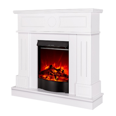 Șemineu electric Ambasador & Corsica, Art Flame, 1000x1048x300 mm, 1500W, 2 trepte de încălzire, 5 niveluri ale intensității flăcărilor, Buton alimentare
